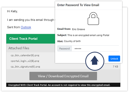 Portal - Secure Email Notification