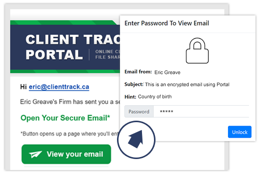 Portal - Secure Email Notification