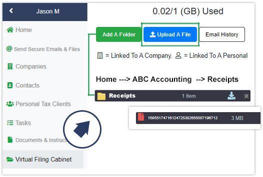 Portal - Virtual Filing Cabinet